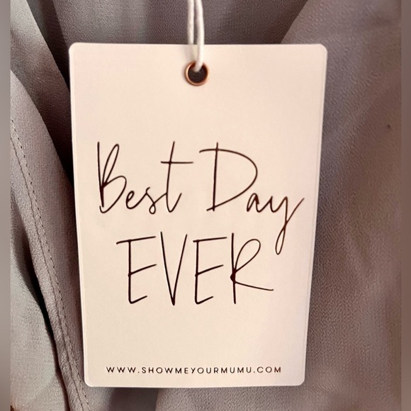 Show Me Your Mumu Gray Dress Jess Size XS - Picture 8 of 11